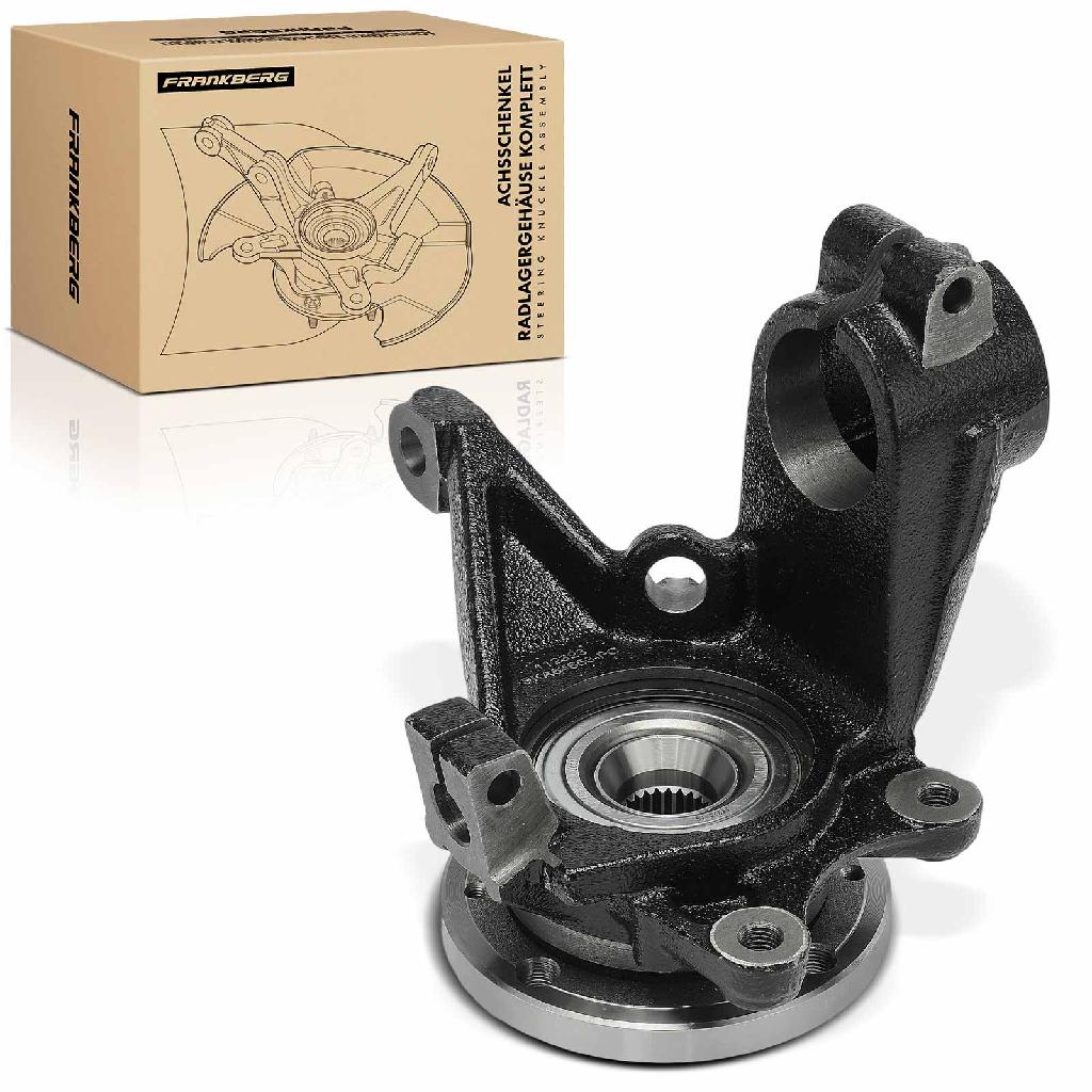 1x Achsschenkel Radlagergehäuse Komplett Vorderachse Links für Citroën Berlingo MF ZX N2