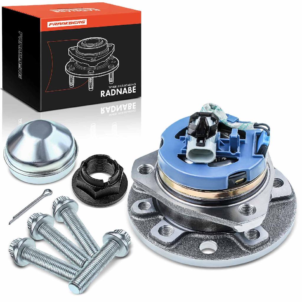 Frankberg 1x Radnabe Radlagersatz Vorderachse beidseitig für Opel Astra G Cabriolet Caravan CC Coupe Kasten/Kombi