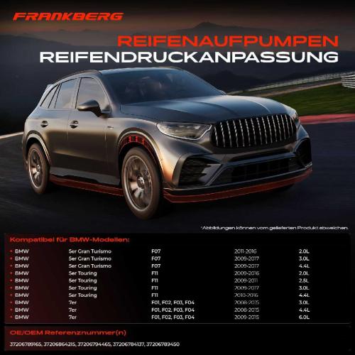 1x Luftfederung Kompressor für BMW 5er F07 F11 7er F01 F02 Bild 1x Luftfederung Kompressor für BMW 5er F07 F11 7er F01 F02
