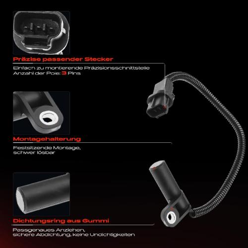 1x Kurbelwellensensor Impulsgeber für Jeep Cherokee XJ MJ Grand Cherokee I ZG ZJ Bild 1x Kurbelwellensensor Impulsgeber für Jeep Cherokee XJ MJ Grand Cherokee I ZG ZJ