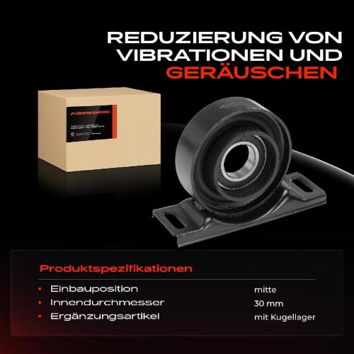 1x Lagerung Gelenkwelle Kardanwellenlager für BMW 3er E30 Cabriolet 5er E34 7er E32 Bild 1x Lagerung Gelenkwelle Kardanwellenlager für BMW 3er E30 Cabriolet 5er E34 7er E32