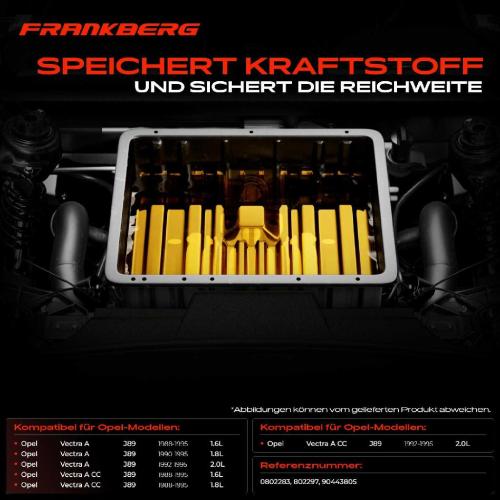 1x Kraftstofftank Kraftstoffbehälter für Opel Vectra A CC 86 88 1.6L-2.0L Bild 1x Kraftstofftank Kraftstoffbehälter für Opel Vectra A CC 86 88 1.6L-2.0L