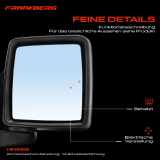 1x Außenspiegel Rechts für Opel Combo Kasten/MPV Tour 2001-2012