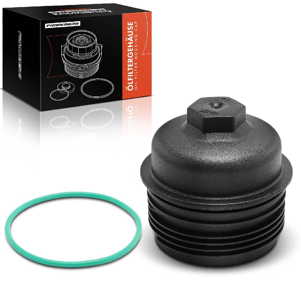 1x Ölfiltergehäuse Deckel für VW Touareg Audi A4 A5 A6 A7 A8 Q5 Q7
