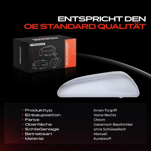 1x Türgriff Vorne Rechts innen für Lancia Ypsilon 843 1.2L 1.4L 2003-2011 Bild 1x Türgriff Vorne Rechts innen für Lancia Ypsilon 843 1.2L 1.4L 2003-2011