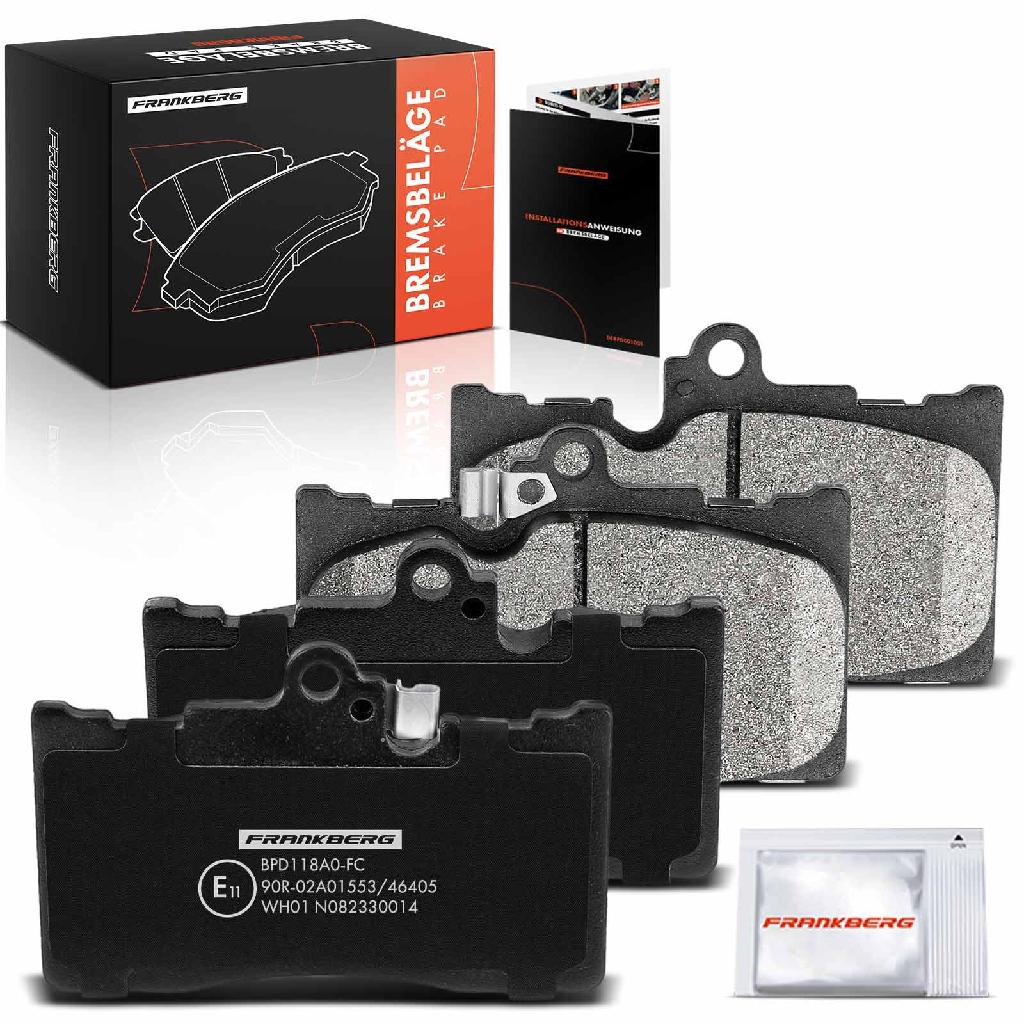 4x Bremsbeläge Vorderachse für Lexus GS IS III RC 2.0L 2.5L 3.5L 2005-2025