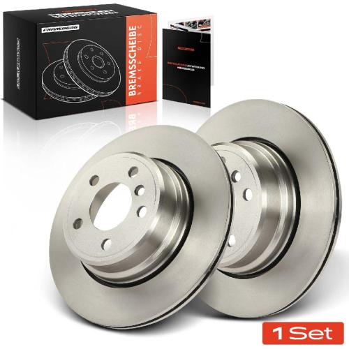 2x Bremsscheiben Hinterachse für BMW X5 E53 4.4L 4.6L 4.8L 2001-2006 Bild 2x Bremsscheiben Hinterachse für BMW X5 E53 4.4L 4.6L 4.8L 2001-2006