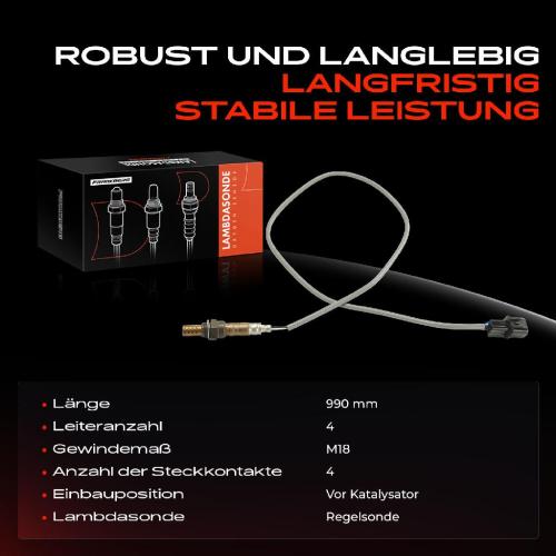 1x Lambdasonde Regelsonde Vor Katalysator für Mitsubishi ASX Outlander 3 GFW 1.8L 2.0L 3.0L Bild 1x Lambdasonde Regelsonde Vor Katalysator für Mitsubishi ASX Outlander 3 GFW 1.8L 2.0L 3.0L