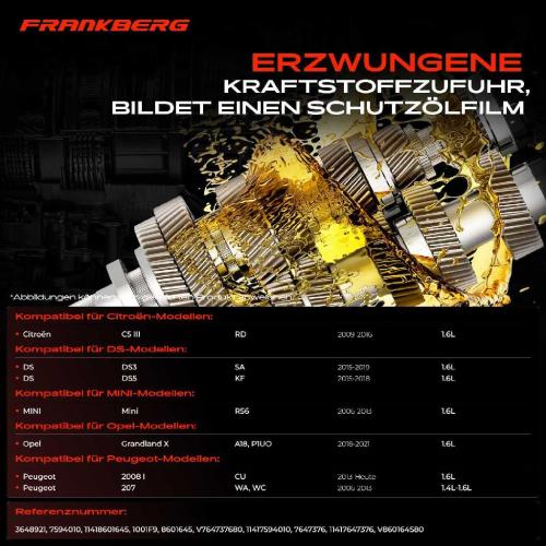 Frankberg 1x Ölpumpe für MINI Mini Paceman R61 R59 R60 R56 R57 Citroën Berlingo Bild Frankberg 1x Ölpumpe für MINI Mini Paceman R61 R59 R60 R56 R57 Citroën Berlingo