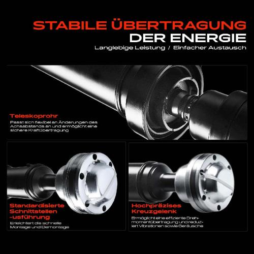 1x Kardanwelle Gelenkwelle Hinterachse für Land Rover Freelander 2 Range Evoque Cabriolet 2006-2019 Bild 1x Kardanwelle Gelenkwelle Hinterachse für Land Rover Freelander 2 Range Evoque Cabriolet 2006-2019