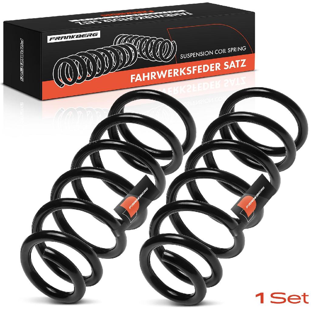 Frankberg 2x Fahrwerksfeder Hinterachse f r Toyota Avensis Stufenheck T25 2003-2008