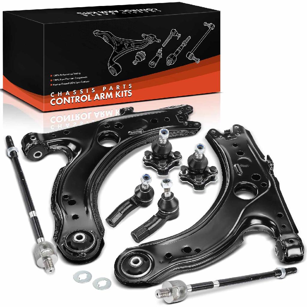 Frankberg 1x Querlenker Satz Vorderachse für VW Golf IV Bora Variant New Beetle Audi A3 Seat Leon Toledo II