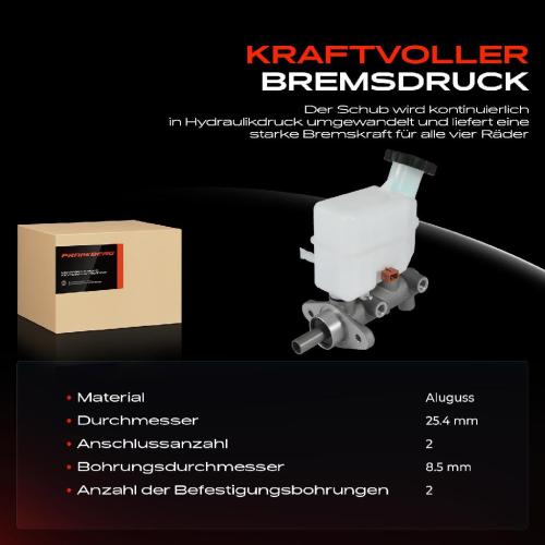1x Hauptbremszylinder Bremszylinder für Hyundai Tucson JM KIA Sportage JE KM Bild 1x Hauptbremszylinder Bremszylinder für Hyundai Tucson JM KIA Sportage JE KM