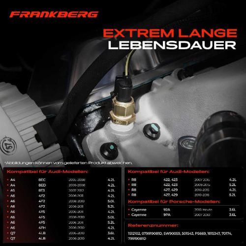 1x Öldruckschalter für VW Touareg Audi A4 8EC A6 4F2 A8 Q7 4LB R8 422 423 Porsche Bild 1x Öldruckschalter für VW Touareg Audi A4 8EC A6 4F2 A8 Q7 4LB R8 422 423 Porsche
