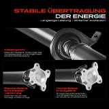 1x Kardanwelle Gelenkwelle Hinterachse für Mercedes-Benz Viano W639 Vito Bus Vito/Mixto Kasten 2005-2014