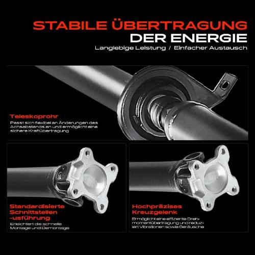 Frankberg 1x Kardanwelle Gelenkwelle Hinterachse für Mercedes-Benz Viano W639 Vito Bus Vito/Mixto Kasten 2005-2014 Bild Frankberg 1x Kardanwelle Gelenkwelle Hinterachse für Mercedes-Benz Viano W639 Vito Bus Vito/Mixto Kasten 2005-2014