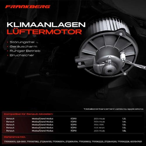 1x Gebläsemotor Innenraumgebläse für Nissan Note Van Renault Clio III Grandtour Bild 1x Gebläsemotor Innenraumgebläse für Nissan Note Van Renault Clio III Grandtour