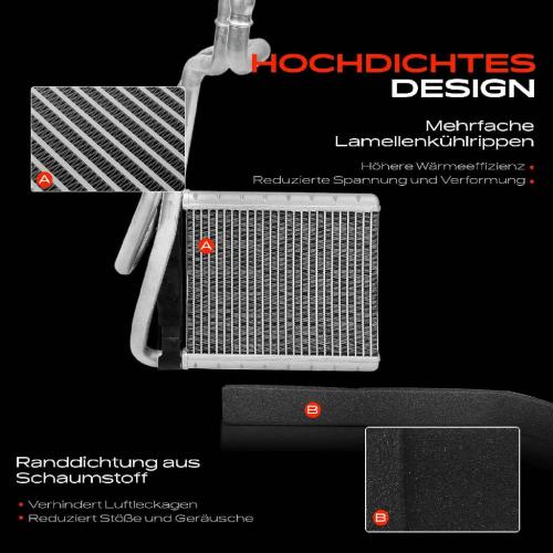 1x Wärmetauscher Innenraumheizung für Ford B-Max Ecosport KA Tourneo Transit Bild 1x Wärmetauscher Innenraumheizung für Ford B-Max Ecosport KA Tourneo Transit