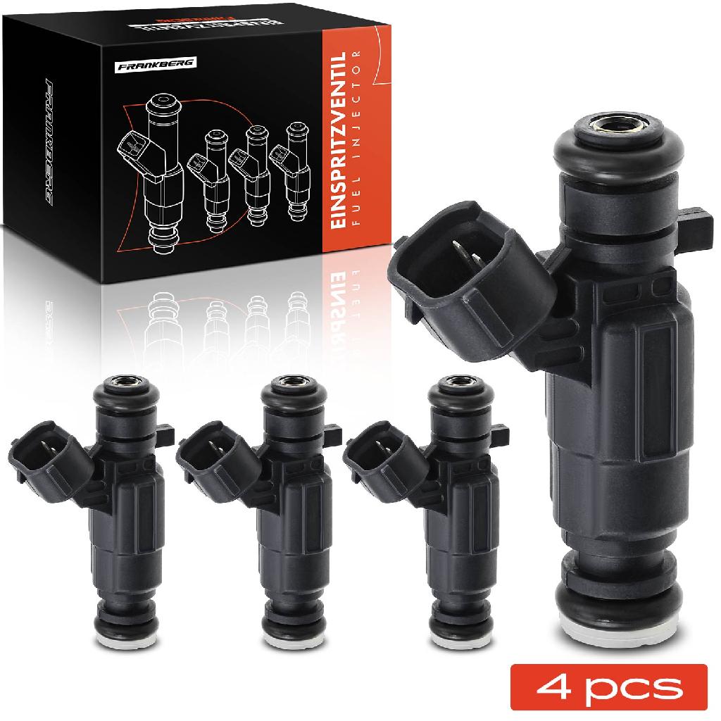 Frankberg 4x Einspritzventil Einspritzdüse für Hyundai Accent i30 iX20 KIA Cee'D Cerato Soul