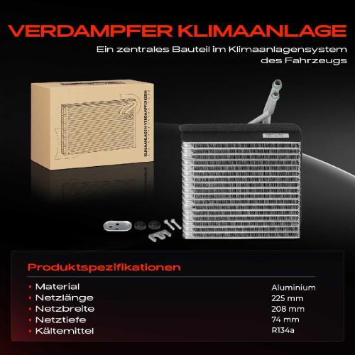 1x Verdampfer Klimaanlage für VW Golf IV 1J5 Audi A3 Seat Leon Skoda Octavia I Bild 1x Verdampfer Klimaanlage für VW Golf IV 1J5 Audi A3 Seat Leon Skoda Octavia I
