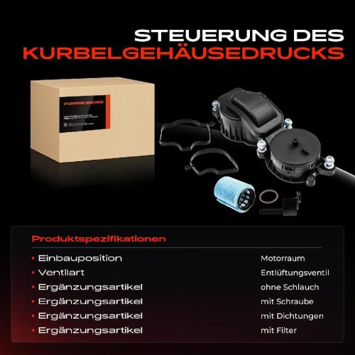 1x Ventil Kurbelgehäusentlüftung für BMW 3er E46 5er E39 7er E38 X5 Bild 1x Ventil Kurbelgehäusentlüftung für BMW 3er E46 5er E39 7er E38 X5