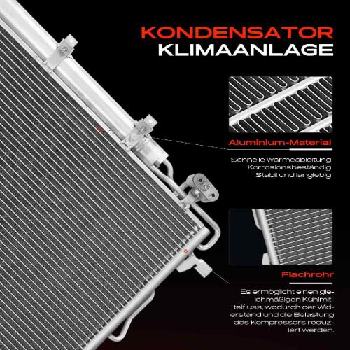 Frankberg 1x Kondensator Klimaanlage für Mercedes-Benz C219 W211 S211 VF211 Bild Frankberg 1x Kondensator Klimaanlage für Mercedes-Benz C219 W211 S211 VF211