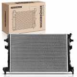 Frankberg 1x Kühler Wasserkühler Motorkühler für VW Golf Passat Tiguan Audi A3 8V Seat Leon