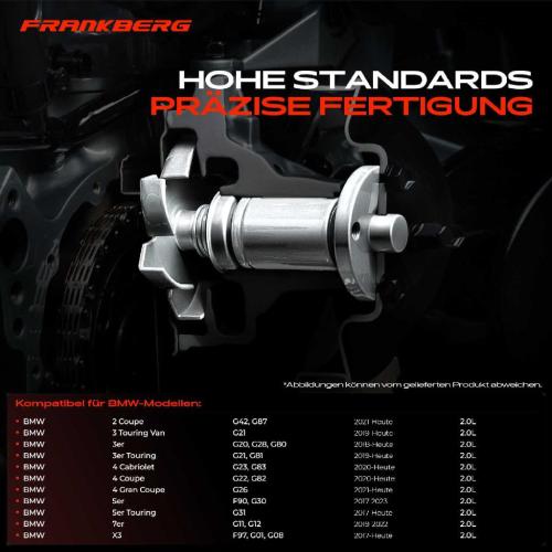 Frankberg 1x Wasserpumpe Kühlwasserpumpe für BMW G42 G87 G21 G20 G28 G80 G81 G23 G83 2.0L Bild Frankberg 1x Wasserpumpe Kühlwasserpumpe für BMW G42 G87 G21 G20 G28 G80 G81 G23 G83 2.0L