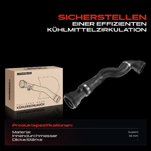1x Kühlerschlauch Kühlwasserschlauch für BMW 5er E39 7er E38 M52 M54 Bild 1x Kühlerschlauch Kühlwasserschlauch für BMW 5er E39 7er E38 M52 M54