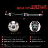 1x Antriebswelle Vorderachse Rechts für Ford Focus DAW DBW DFW DNW 1998-2004