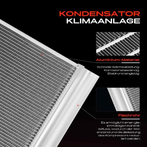 1x Kondensator Klimaanlage für Mercedes-Benz W204 C204 S204 W212 S212 Bild 1x Kondensator Klimaanlage für Mercedes-Benz W204 C204 S204 W212 S212