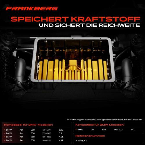 1x Kraftstofftank Kraftstoffbehälter für BMW 7er E38 730i 3.0L-5.4L Bild 1x Kraftstofftank Kraftstoffbehälter für BMW 7er E38 730i 3.0L-5.4L