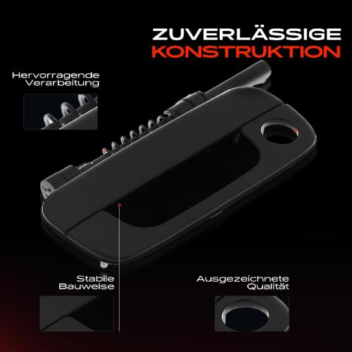 1x Türgriff Vorne Links außen für Citroën Berlingo/Berlingo First MPV Kasten/MPV Peugeot 406 Break Coupe Bild 1x Türgriff Vorne Links außen für Citroën Berlingo/Berlingo First MPV Kasten/MPV Peugeot 406 Break Coupe