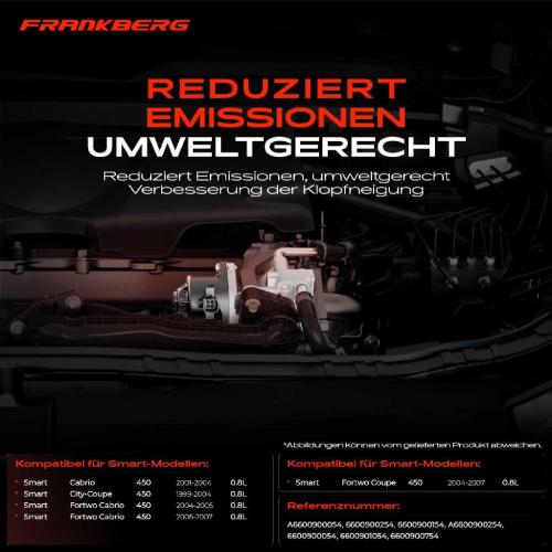 1x AGR-Ventil Abgasrückführungsventil für Smart Cabrio 450 City-Coupe Fortwo Cabrio Fortwo Coupe Bild 1x AGR-Ventil Abgasrückführungsventil für Smart Cabrio 450 City-Coupe Fortwo Cabrio Fortwo Coupe