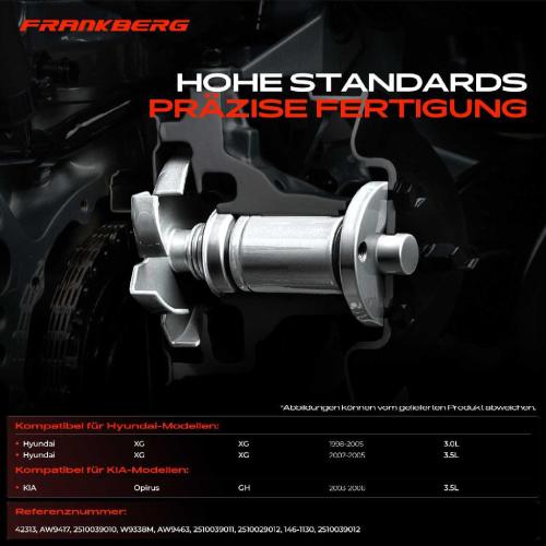 1x Wasserpumpe Kühlwasserpumpe für Hyundai XG 300 350 KIA Opirus GH Bild 1x Wasserpumpe Kühlwasserpumpe für Hyundai XG 300 350 KIA Opirus GH