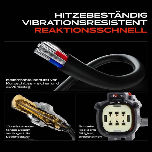 1x Lambdasonde Regelsonde Vor Katalysator für Ford Fiesta VI Van CB1 CCN Focus III Stufenheck Turnier Bild 1x Lambdasonde Regelsonde Vor Katalysator für Ford Fiesta VI Van CB1 CCN Focus III Stufenheck Turnier