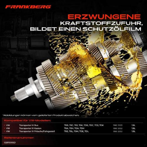 Frankberg 1x Ölpumpe für VW Transporter IV Bus Kasten Pritsche/Fahrgestell 1.9L Bild Frankberg 1x Ölpumpe für VW Transporter IV Bus Kasten Pritsche/Fahrgestell 1.9L