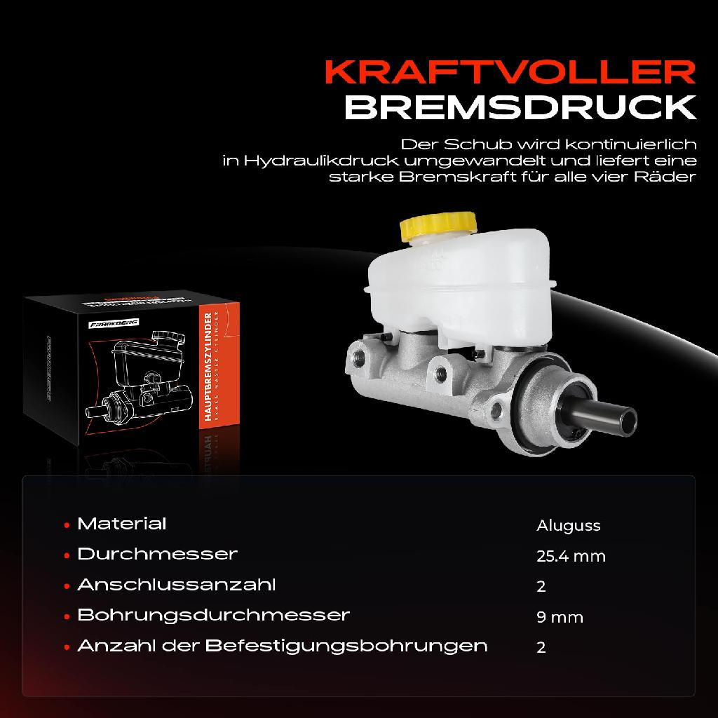 1x Hauptbremszylinder Bremszylinder für Jeep Grand Cherokee I ZG Cherokee XJ 1995-2001