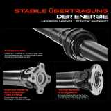 1x Kardanwelle Gelenkwelle Hinterachse für Nissan Qashqai I J10 JJ10E NJ10 2.0L 2007-2013