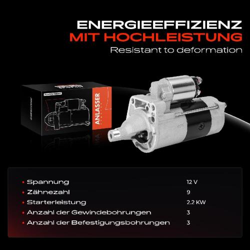1x Anlasser Starter für Chrysler Grand Voyager V RT Voyager IV RG RS 2.8L Bj ab 2004 Bild 1x Anlasser Starter für Chrysler Grand Voyager V RT Voyager IV RG RS 2.8L Bj ab 2004