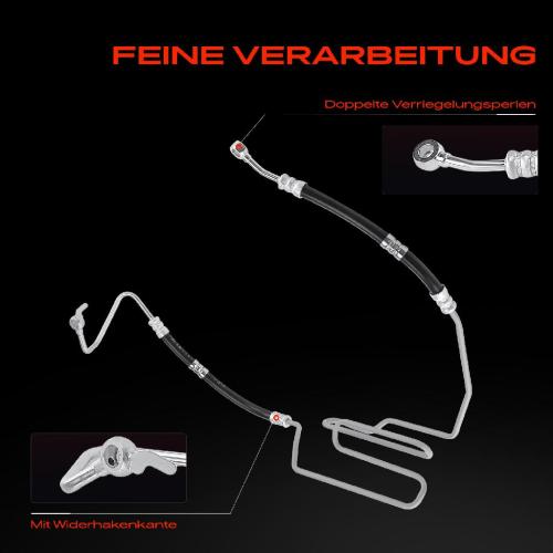 1x Servolenkung Schlauch für Audi A3 8L1 S3 quattro 1999-2003 Bild 1x Servolenkung Schlauch für Audi A3 8L1 S3 quattro 1999-2003