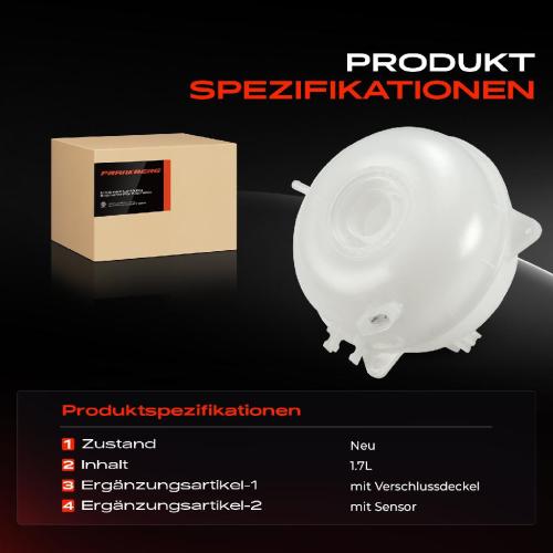 1x Ausgleichsbehälter Kühlmittelbehälter für Porsche Macan 95B 3.0L 3.6L 2014-2018 Bild 1x Ausgleichsbehälter Kühlmittelbehälter für Porsche Macan 95B 3.0L 3.6L 2014-2018