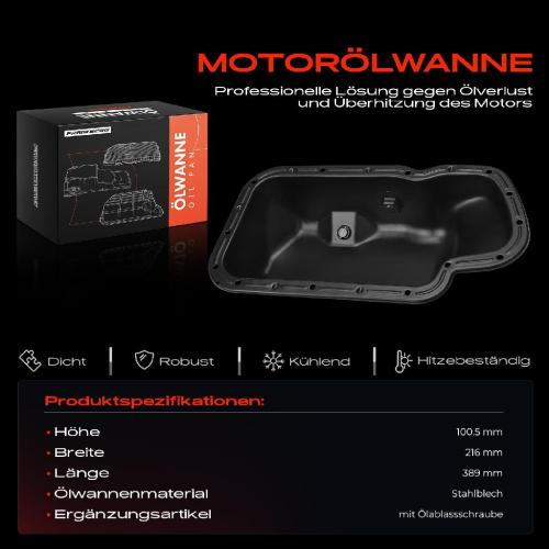 Frankberg 1x Ölwanne Motorölwanne für Citroën C15 AX BX Xsara Peugeot 106 I 205 206 306 405 Bild Frankberg 1x Ölwanne Motorölwanne für Citroën C15 AX BX Xsara Peugeot 106 I 205 206 306 405
