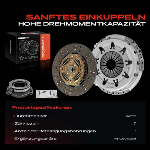 1x Kupplungssatz für Toyota Hilux VII Pick-up N1 N2 N3 2.5L 3.0L 2005-2015 Bild 1x Kupplungssatz für Toyota Hilux VII Pick-up N1 N2 N3 2.5L 3.0L 2005-2015