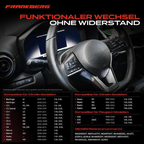 1x Kombischalter Lenkstockschalter für Citroën Berlingo C3 C4 Xsara Peugeot 207 Bild 1x Kombischalter Lenkstockschalter für Citroën Berlingo C3 C4 Xsara Peugeot 207
