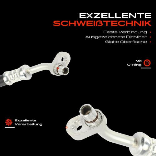 1x Hochdruckleitung Klimaanlage für Opel Vivaro Fiat Talento Nissan X82 Bild 1x Hochdruckleitung Klimaanlage für Opel Vivaro Fiat Talento Nissan X82