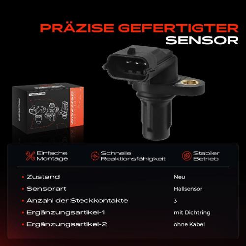 1x Nockenwellenposition Sensor für Alfa Romeo Mito Fiat 500 Idea Panda Punto Lancia Y Opel Bild 1x Nockenwellenposition Sensor für Alfa Romeo Mito Fiat 500 Idea Panda Punto Lancia Y Opel
