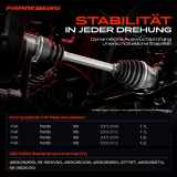 1x Antriebswelle Vorderachse Rechts für Fiat Panda 169 1.1L 1.2L 2003-2012