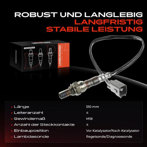 1x Lambdasonde Regelsonde/Diagnosesonde Vor/Nach Katalysator für Lexus GS 300 430 IS 200 LS SC 430 Bild 1x Lambdasonde Regelsonde/Diagnosesonde Vor/Nach Katalysator für Lexus GS 300 430 IS 200 LS SC 430