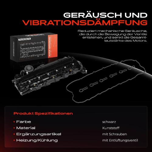 1x Ventildeckel Zylinderkopfhaube für BMW 5er F10 F11 7er E70 X5 X6 3.0L 2010-2019 Bild 1x Ventildeckel Zylinderkopfhaube für BMW 5er F10 F11 7er E70 X5 X6 3.0L 2010-2019